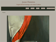 Tablet Screenshot of jeannechesterton.com
